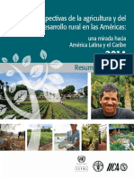 Perspectivas de La Agricultura y Del Desarrollo Rural en Las Americas