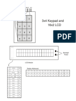 Schematic For LCD&Keypad - 8 - 29 - 03 PDF
