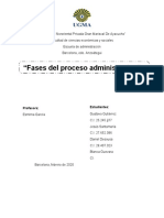 Fases Del Proceso Administrativo