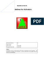 SOTA Activator Guidelines PDF