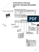 Vxh-Electrovalvula de Alta Presion