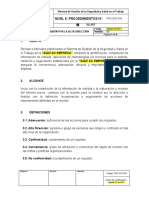 PRC-SST-016 Procedimiento Revisión Por La Alta Dirección