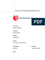 Ejercicio de Derivadas Parciales Tarea