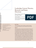 Avolio Et Al 2009 Leadership Current Theories Research and Future Directions