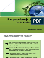 Plan Gospodarenja Otpadom Grada Slatine