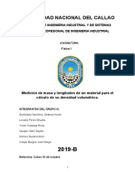 Informe Fisica, 1, Densidades