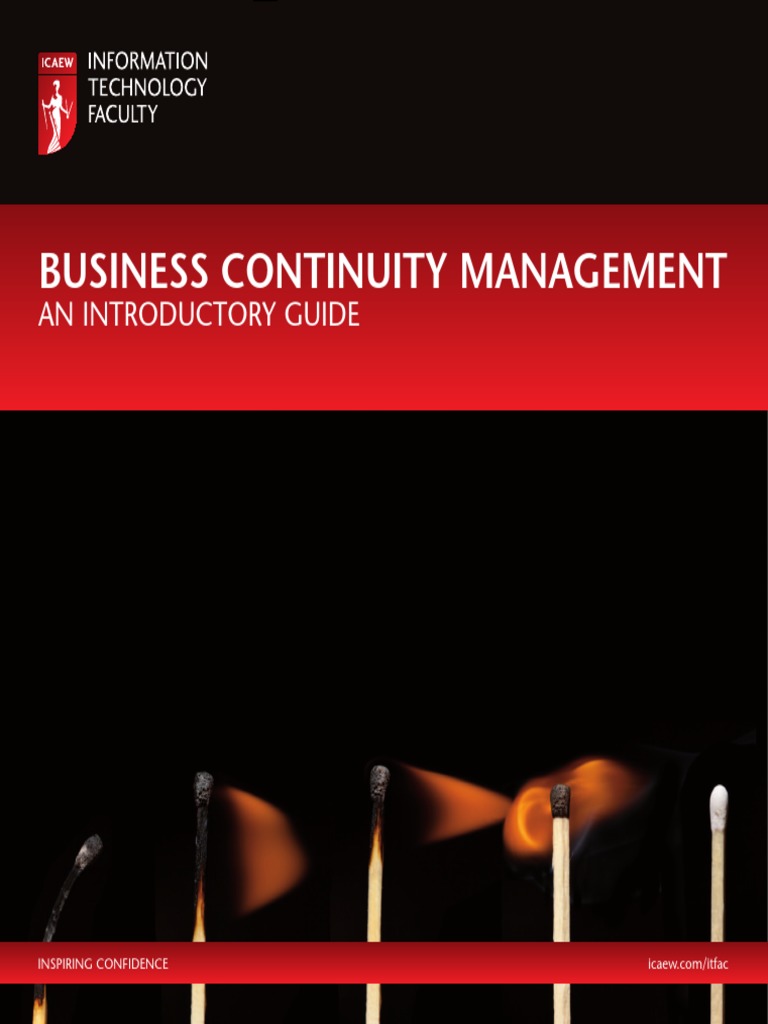 Business Continuity Management PDF | PDF | Disaster Recovery | Risk ...