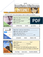 Gadgeds Basic-English-Dialogs-Internet