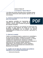 Sistema de Contabilidad Cuestionario Numero 2 Tema VI