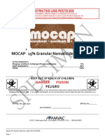 Mocap 15% Granular Nematicide Insecticide: Restricted Use Pesticide