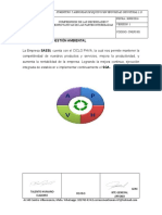 4.4 Sistema de Gestión Ambiental: Saesi NIT: 111784985-0