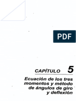 Ecuación tres momentos viga continua