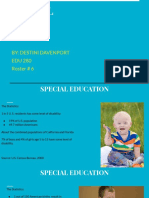 Topic Presentation Edu 280 Special Needs 1