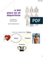 Manejo Del Sobrepeso en El Deportista 2018 PDF