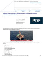 Stripping With Volumetric Control Steps and Example Calculations - Drilling Formulas and Drilling Calculations PDF