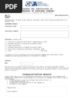 Consent to Act as Secretary - Form 45B | PDF | Finance & Money ...