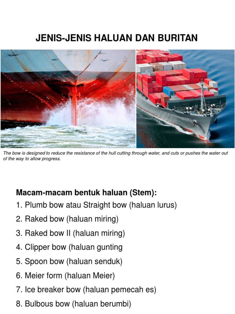 Jenis Buritan dan Haluan Kapal | PDF