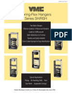 Spring-Flex Hangers Series SH/RSH: Vibration Mountings & Controls, Inc. P.O.Box 270, Bloomingdale, New Jersey 07403