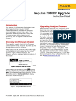 Impulse 7000DP Upgrade: Instruction Sheet