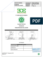 Bde-P-Opr-003 Sop Pengoperasian Bulldozer PDF