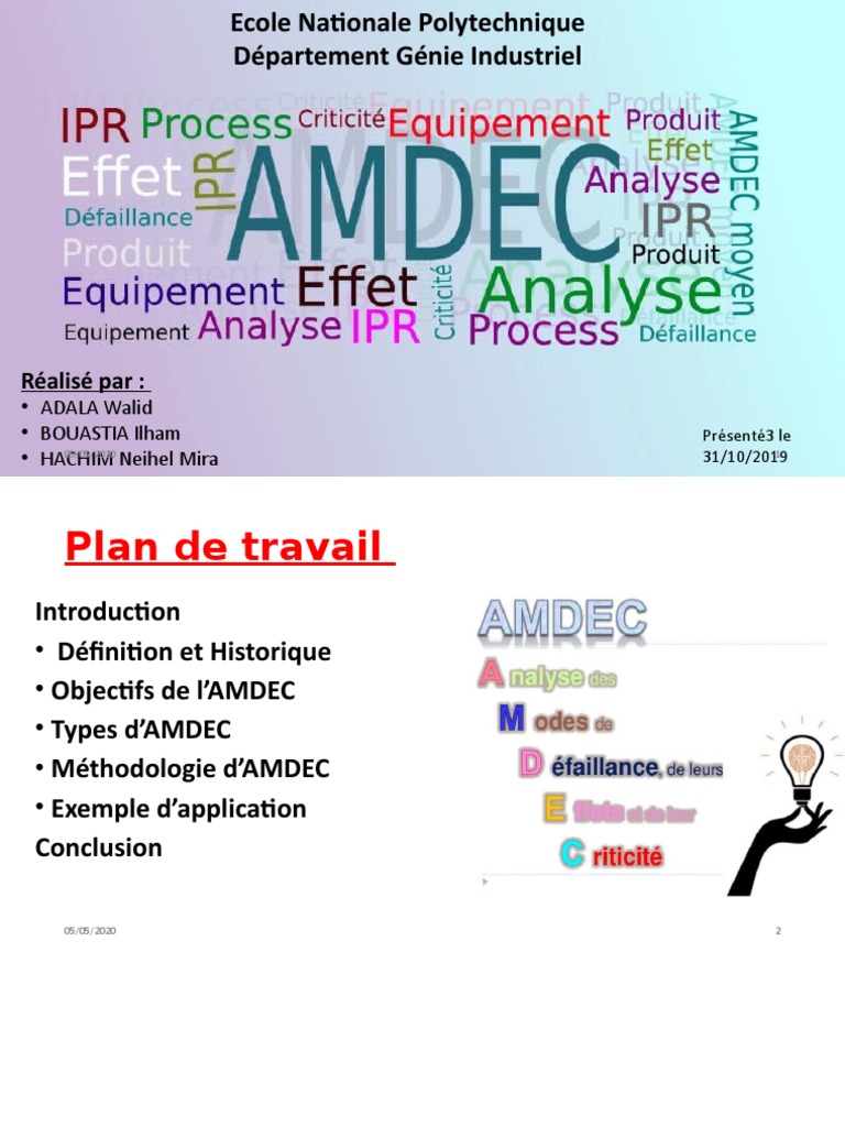Méthode AMDEC : Définition et Types | PDF | Ingénierie mécanique ...