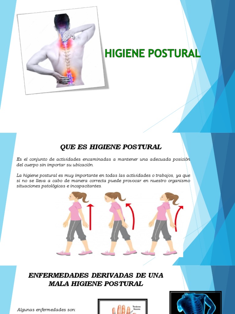 Importancia de la Higiene Postural | PDF | Relaciones personales ...