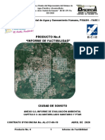 Informe Factibilidad Proyecto Alcantarillado Sanitario de La Ciudad de Somoto