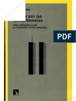 Esto No Son Las Torres Gemelas Como Apreder A Leer La Television y Otras Imagenes PDF