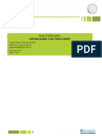 Solucionario Fracciones PDF