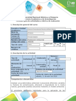 Guía de Actividades y Rúbrica de Evaluación - Fase 3 - Modelación Integral Del Medio Ambiente