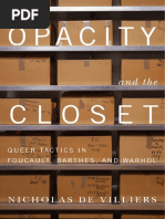 (Nicholas de Villiers) Opacity and The Closet Que (B-Ok - CC) PDF