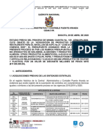 Adquisición de productos de cafetería y restaurante para el Batallón de ASPC No.21 José Acevedo y Gómez 2020