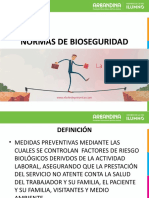 Normas de Bioseguridad