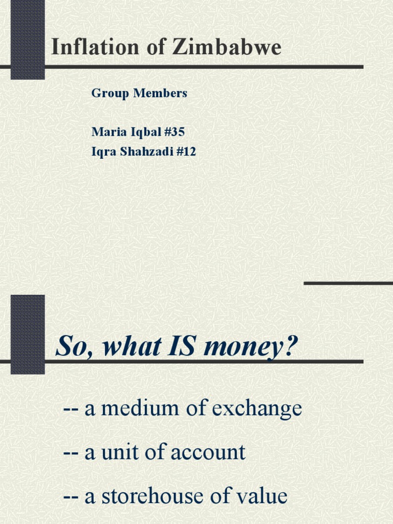 Zimbabwe's Hyperinflation Crisis Explained | PDF | Monetary Economics ...