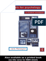 Practicals For Psychology A Student Workbook PDF