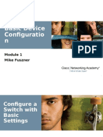 Module 1 - Basic Device Configuration