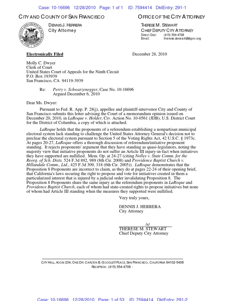 C C S F O C A: Electronically Filed | PDF | Standing (Law) | Federal ...