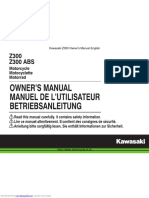 Kawasaki Z300 Owner's Manual English: Downloaded From Manuals Search Engine