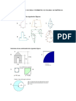 Taller de Repaso de Área y Perímetro de Figuras Geométricas PDF