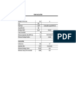 Foam Calculation Tank Farm