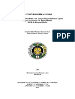 Laporan Praktika Senior Asuhan Keperawatan Pada Anak Dengan Diagnosa Demam Tipoid (Typus Abdominalis) Di Ruang Melati I Rsud DR - Pirngadi Medan