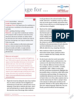 Language For Job Interviews PDF