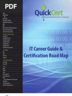 IT Career Guide & Certification Road Map