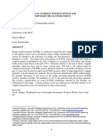 On The Use of Bridge Weigh-In-Motion For Overweight Truck Enforcement