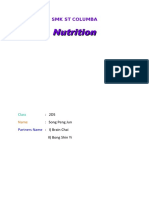 Science Folio Form 2 Nutrition