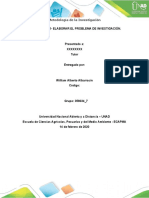 METODOLOGIA DE LA INVESTIGACIÓN, Formulación Del Problema.