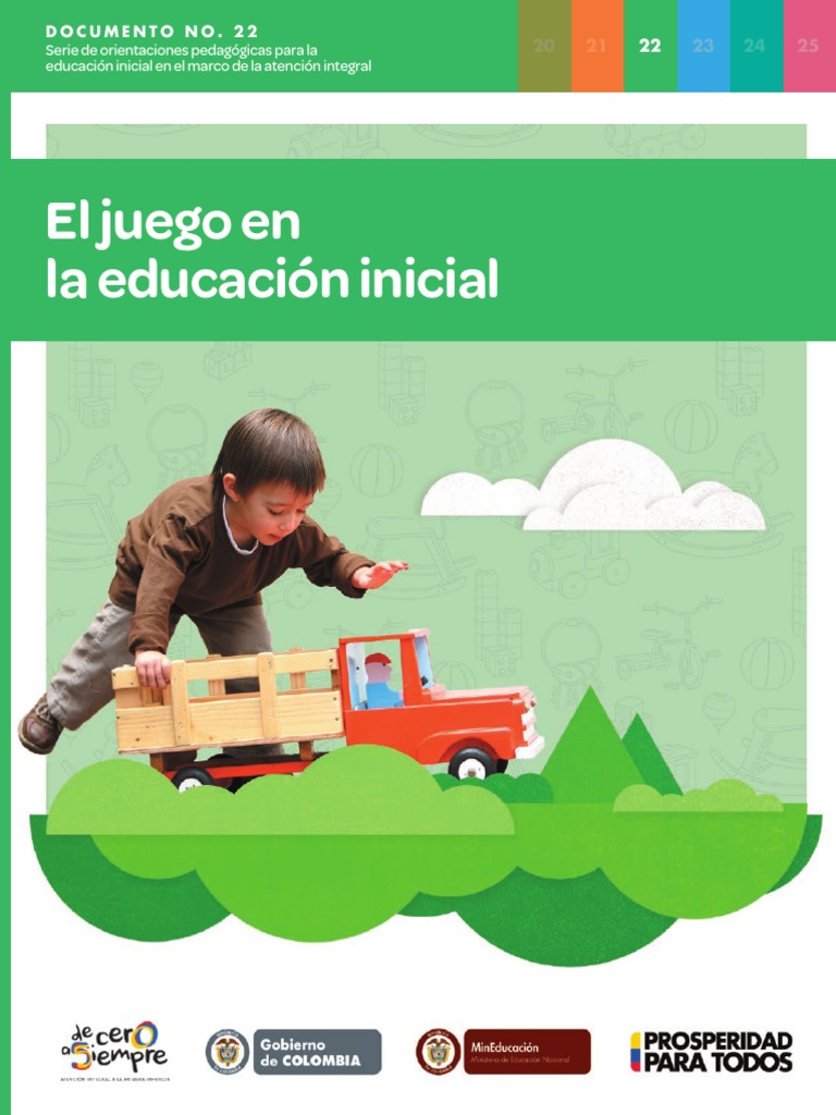 El Juego en la Educación Inicial | PDF | Educación de la primera ...