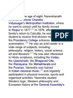 Swami Vivekananda Education