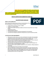 InfosysCertificationExaminationGuidelines PDF