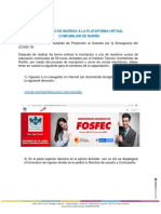 Instructivo Fosfec Plataforma